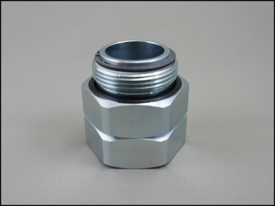 シングルスイベル(異径) メス1-1/4"×オス1-1/2"　真鍮製